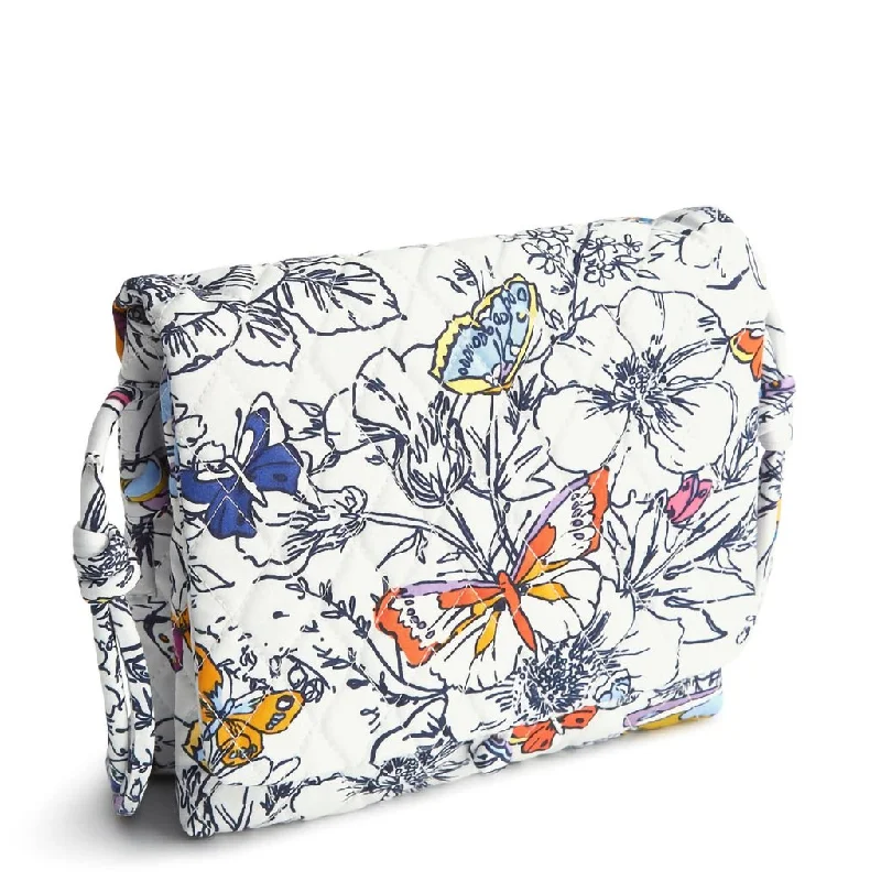 Vera Bradley : Baird Hipster - Wing + Bloom in Cotton Gabardine