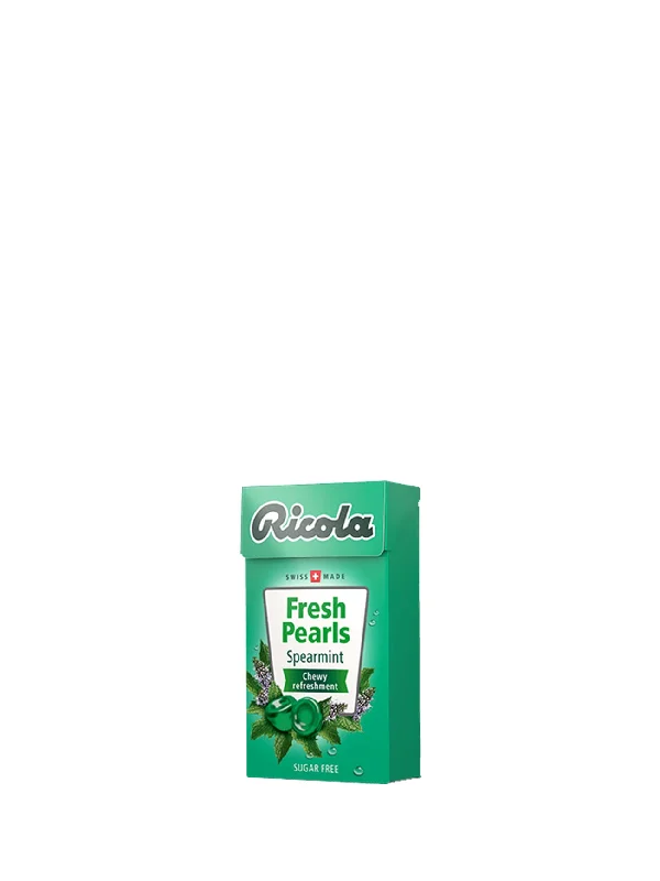 RICOLA FRESH PEARLS SPEARMINT 25G