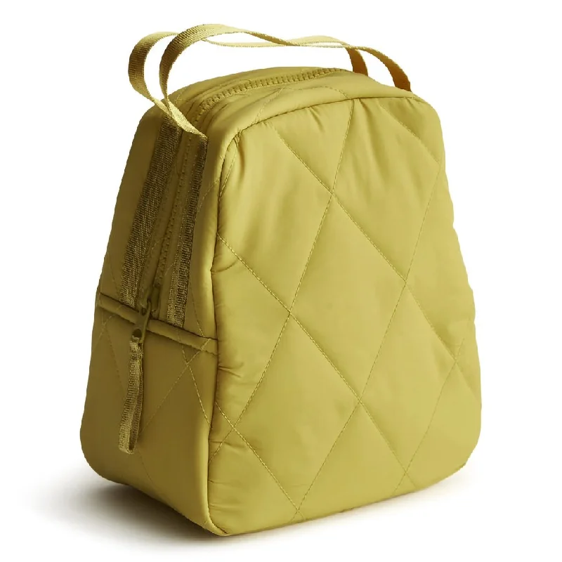 Vera Bradley : Lunch Tote - Golden Olive in Nylon