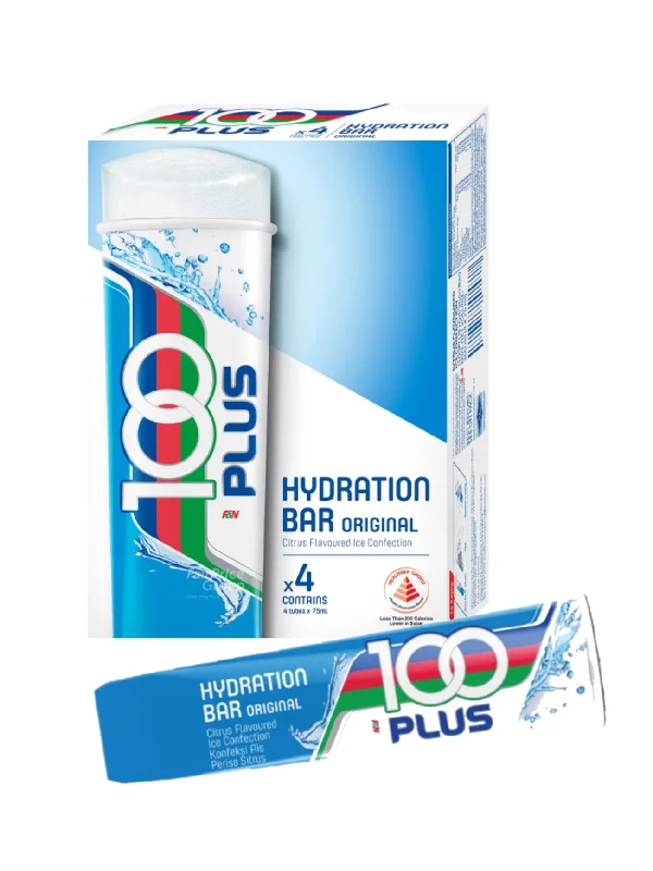 100 PLUS HYDRATION BAR MULTIPACK 4X75ML