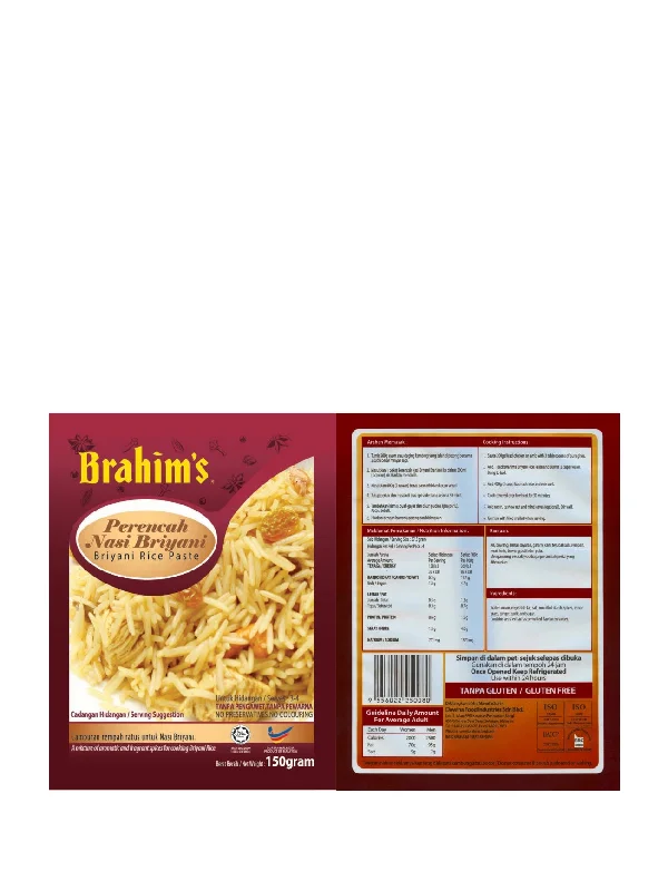 BRAHIMS BRIYANI RICE PASTE 150GM