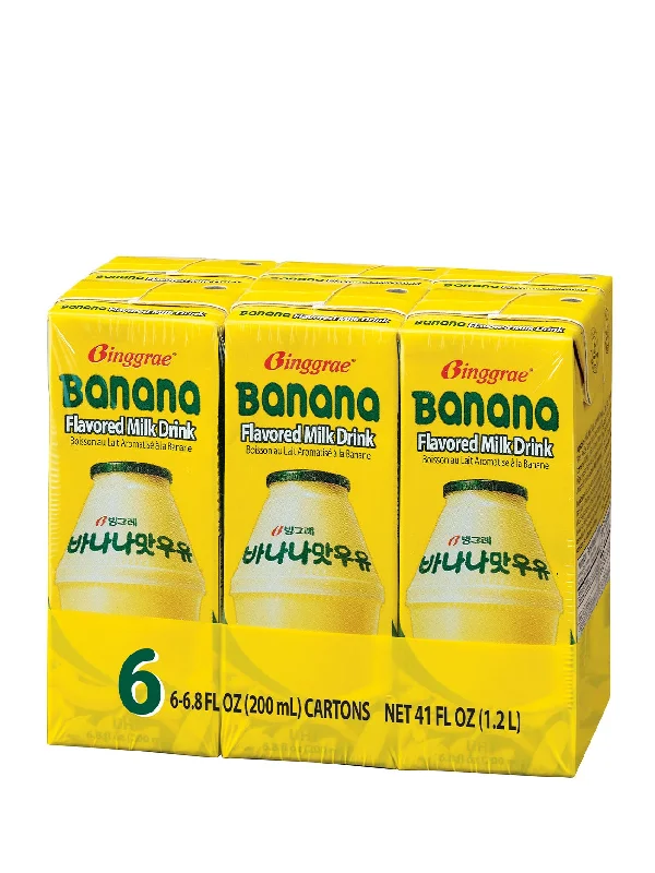 BINGGRAE BANANA MILK 6X200ML