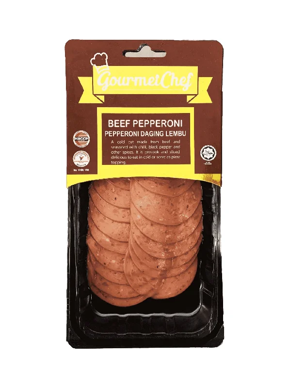 GOURMET CHEF BEEF PEPPERONI 150G