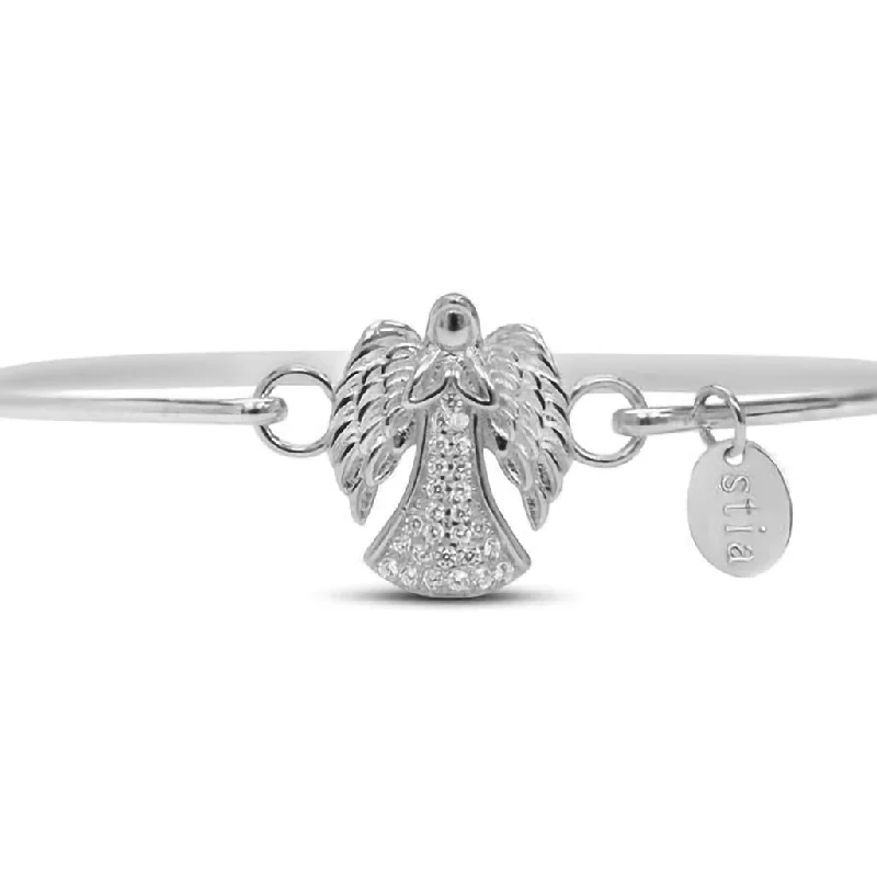 Stia : Pavé Icon Bracelet Guardian Angel