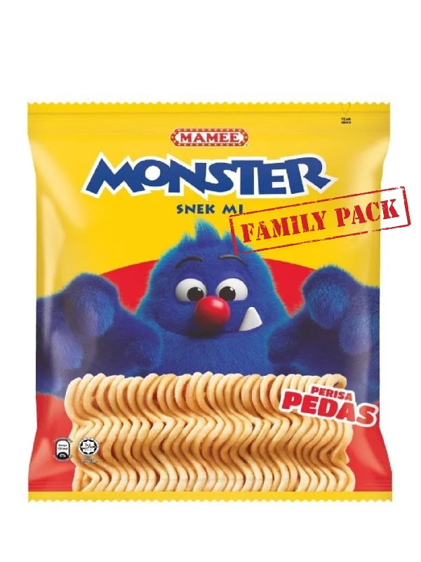 MAMEE MONSTER FAMILY PACK HOT&SPICY 8*25G