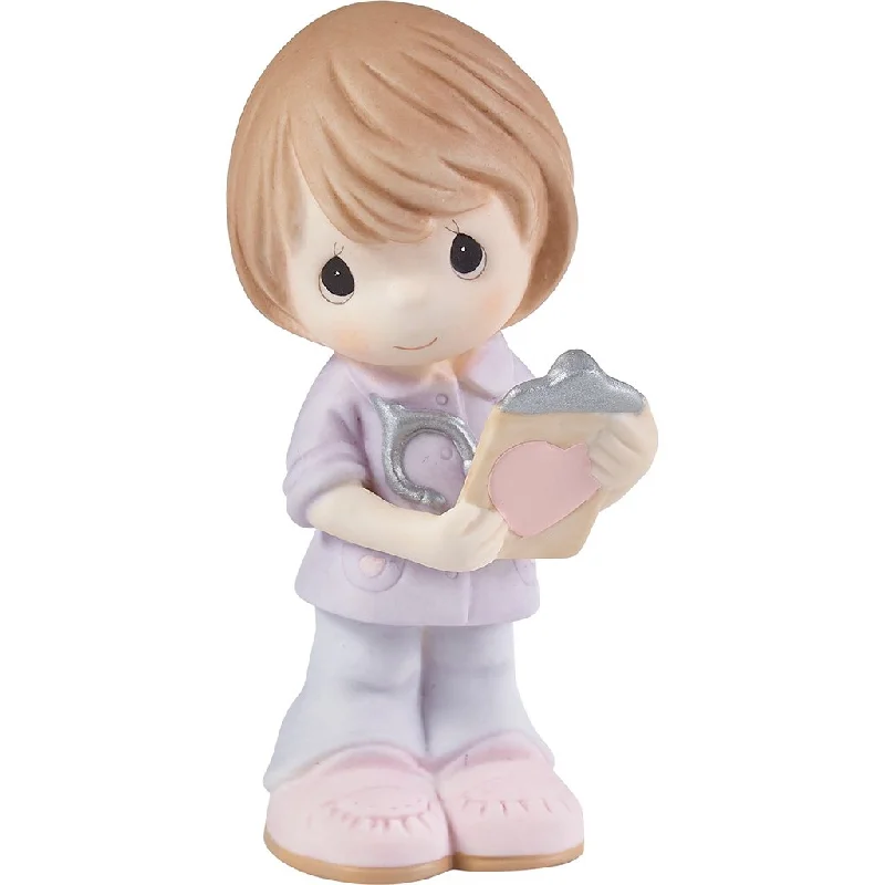 Precious Moments : Heart Of Gold, Bisque Porcelain Figurine