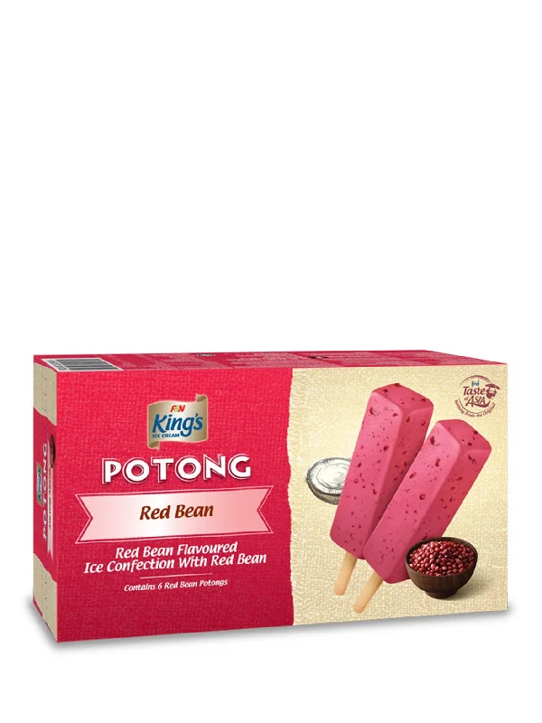 KINGS POTONG M/PACK RED BEAN 6X70ML