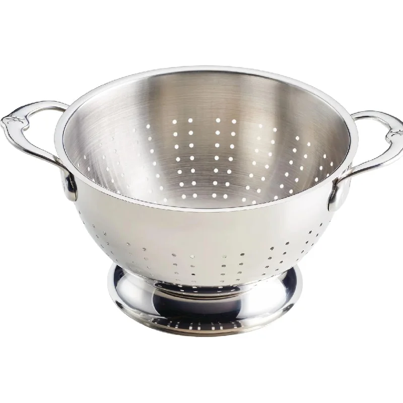 Hestan Provisions Stainless Steel Colander, 3-Quart, Stainless Steel 48693-C