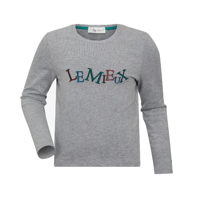 Lemieux Mini Jamie Long Sleeve Top - Grey