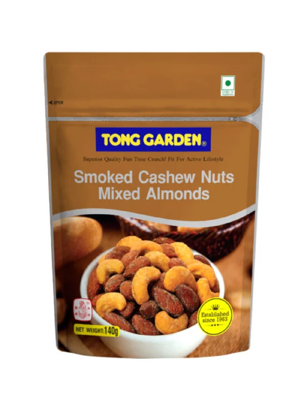 TONG GARDEN CASHEW NUT MIX ALMOND SMOKED 140G