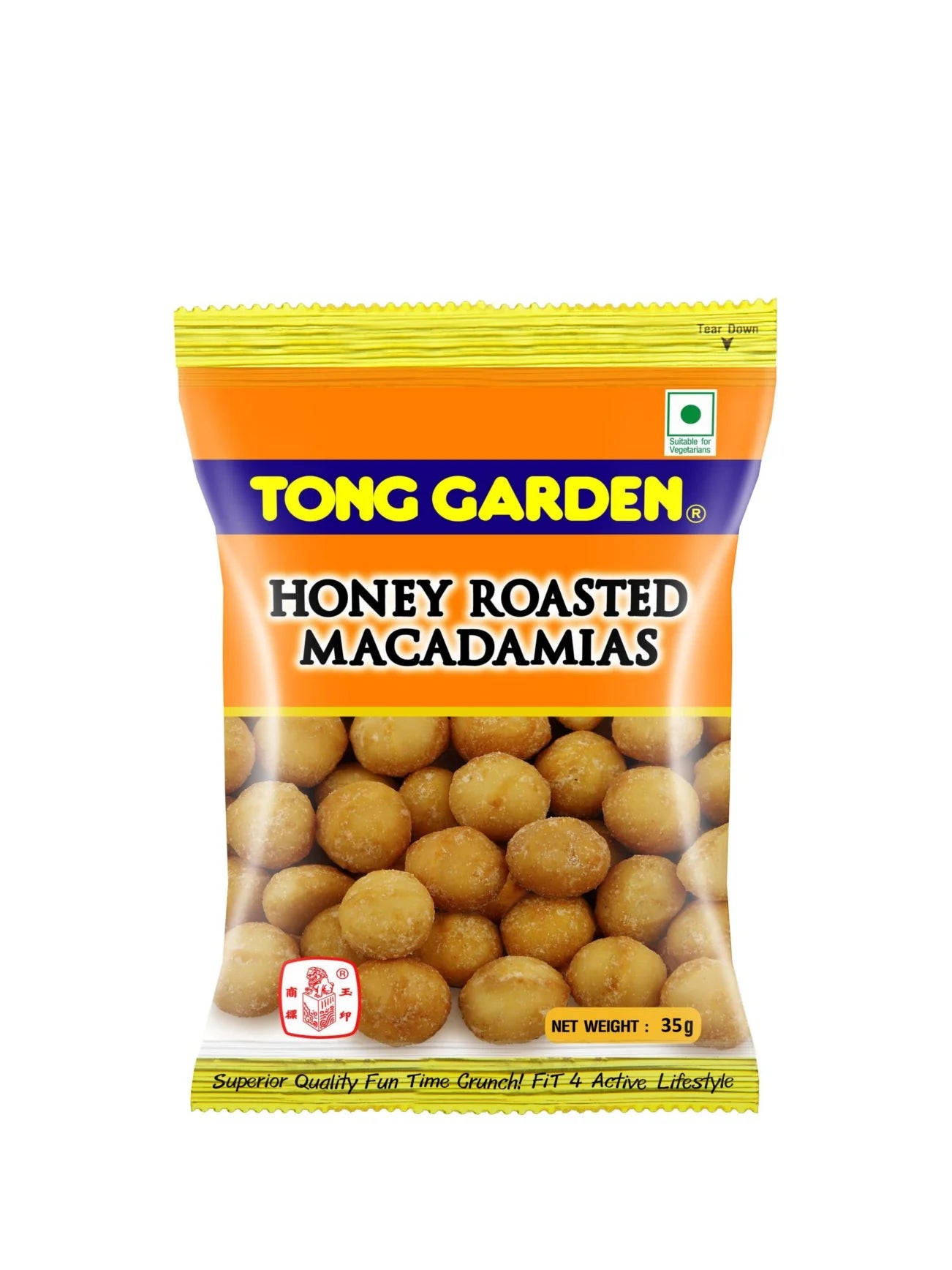 TONG GARDEN MACADAMIAS HONEY 35G