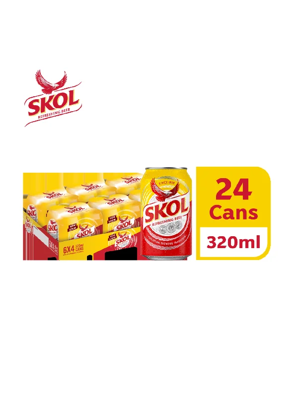 SKOL BEER CAN 24X320ML