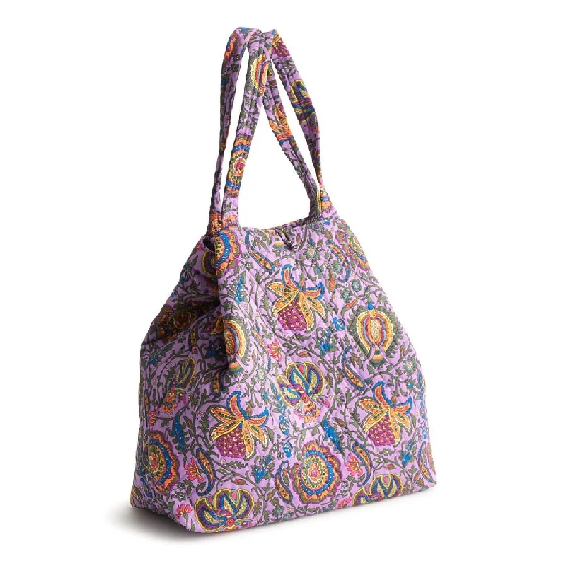 Vera Bradley : Original Tote Bag - Marrakesh in Cotton Gabardine