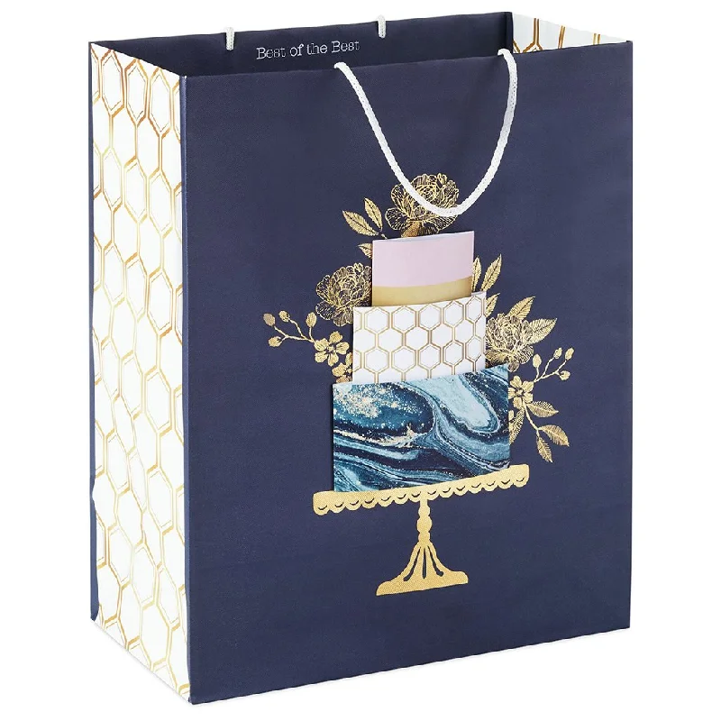 Hallmark : 13" Elegant Cake Large Gift Bag