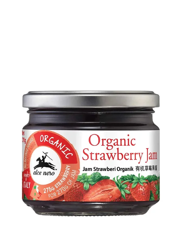 ALCE NERO STRAWBERRY JAM 270GM