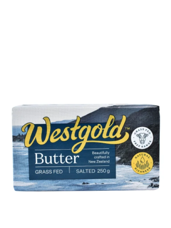 WESTGOLD SALTED BUTTER 250G