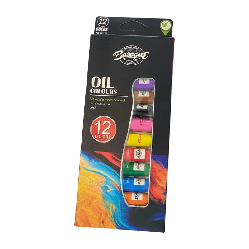 Oil Colors 12 Colors 6 ML / O2306