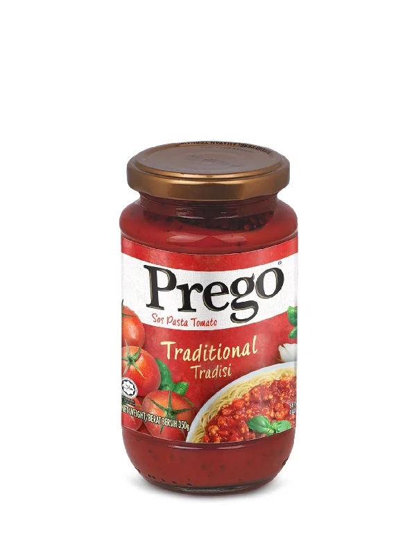 PREGO TRADITIONAL PASTA SAUCE 350G