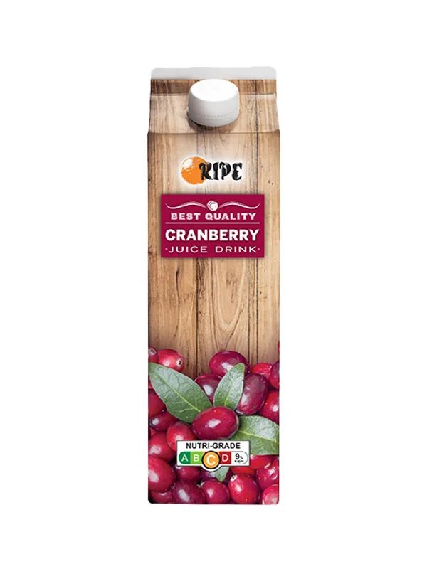 RIPE CRANBERRY JUICE 1L