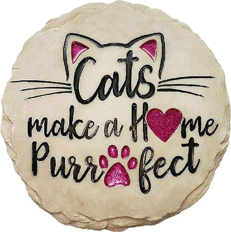 Spoontiques: "Cats Make a Home Purrfect"  Stepping Stone