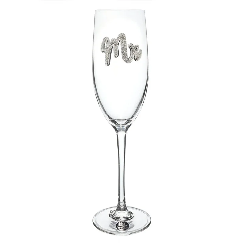 The Queens' Jewels : Mr Jeweled Stemmed Champagne Flute