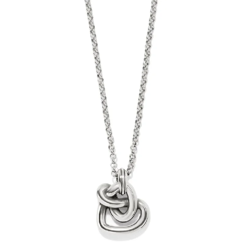 Brighton : Interlok Curve Heart Necklace