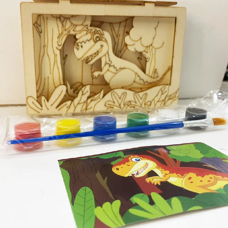 Wood Coloring Crafts