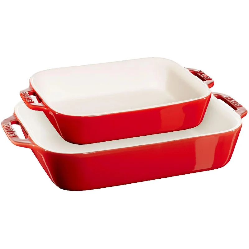 Staub 2-Piece Rectangular Baking Dish Set 40508-627