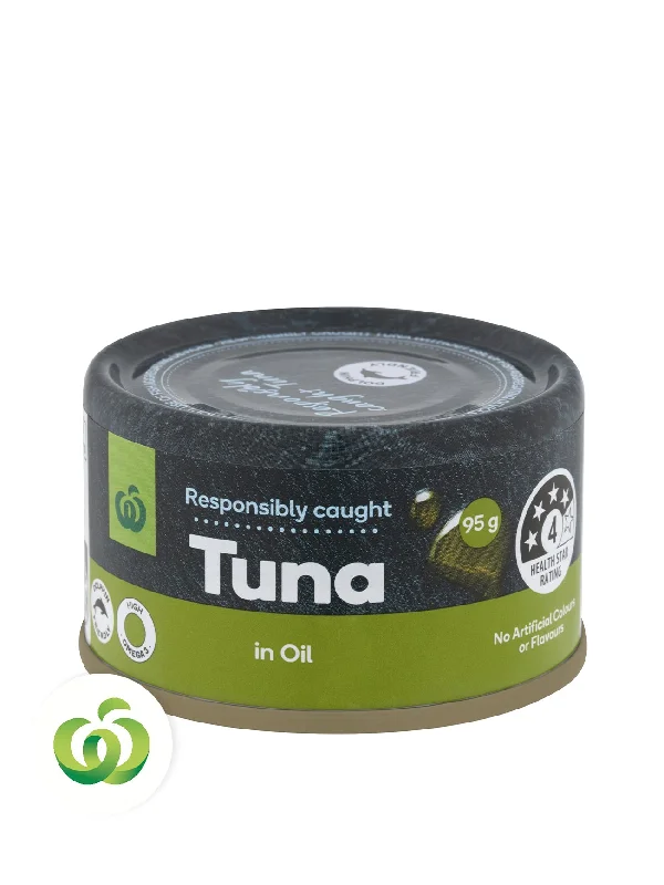 WOOLWORTHS TUNA IN OIL 95G