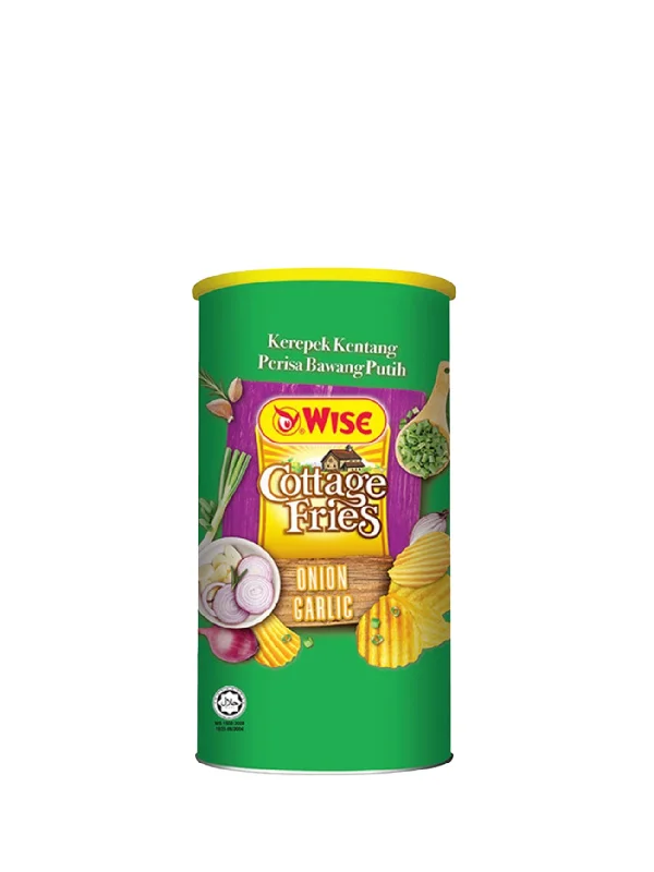 WISE COTTAGE FRIES ONION GARLIC 90G