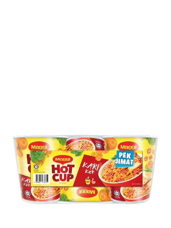 MAGGI HOT CUP CURRY 6X58G