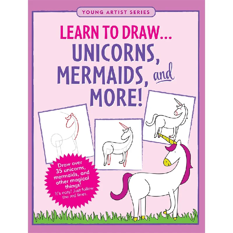 Peter Pauper Press : Learn to Draw - Unicorns, Mermaids & More!