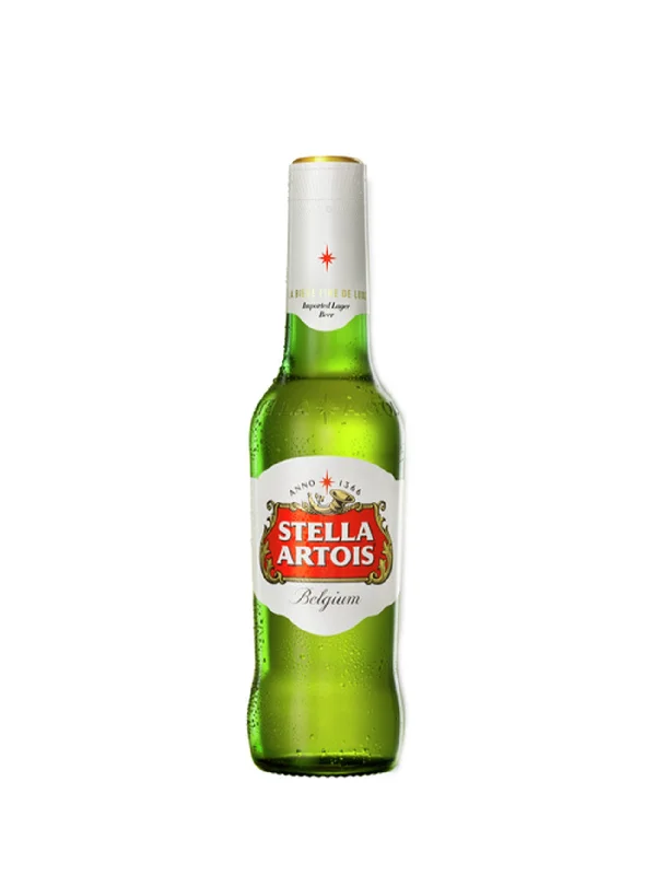 STELLA ARTOIS BEER BOTTLE 330ML