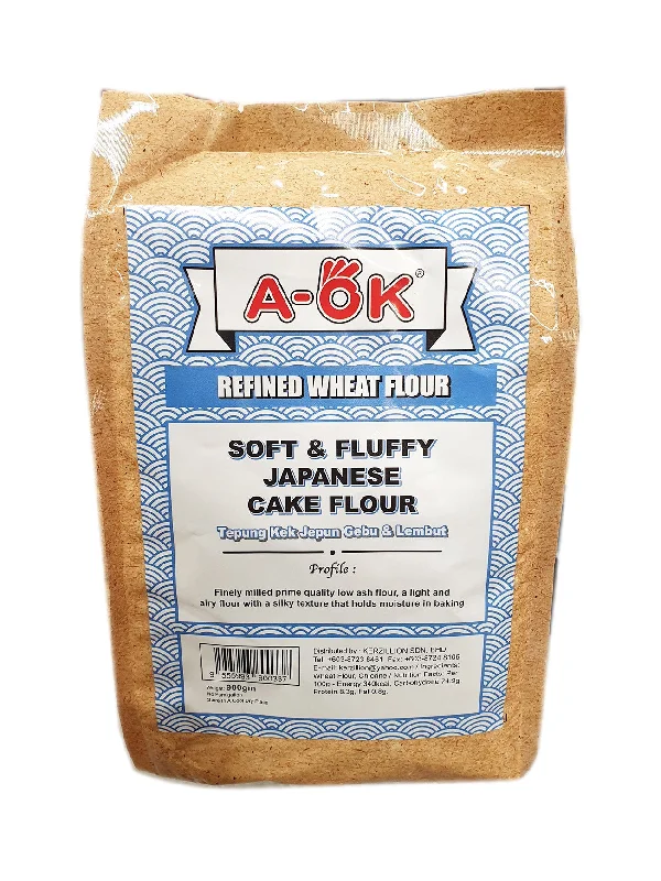 A-OK JAPANESE SOFT & FLUFFY CAKE FLOUR 900G