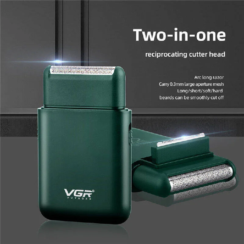 (NET) VGR Compact Portable Electric Shaver Machine For Men / V-390