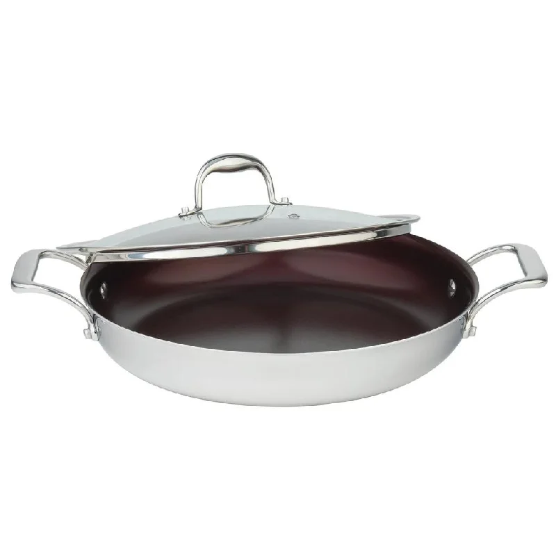 Meyer SuperSteel Everyday Non Stick Skillet with Lid - 28cm/11" 3513-28-00