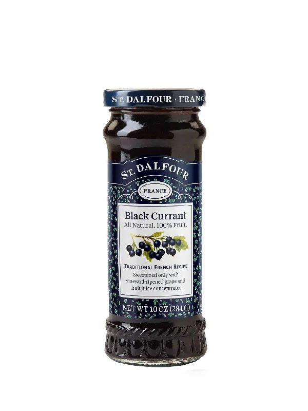 ST.DALFOUR BLACKCURANT JAM 284G