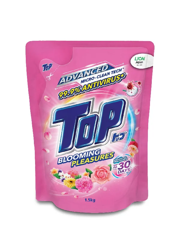 TOP LIQ DETERGENT BLOOMING PLEASURES RF 1.5KG