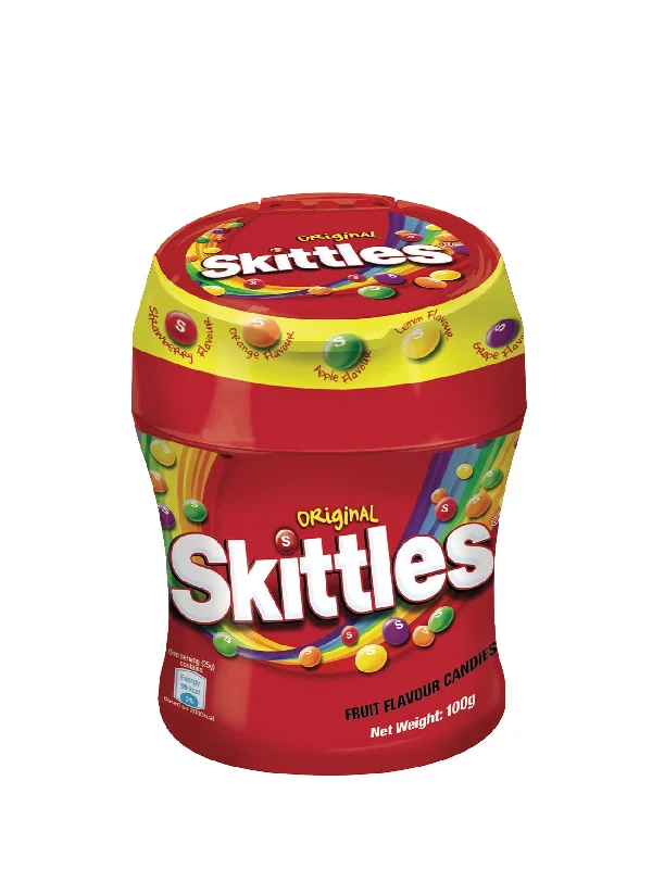 SKITTLES BIGGIE BOTTLE 100GM