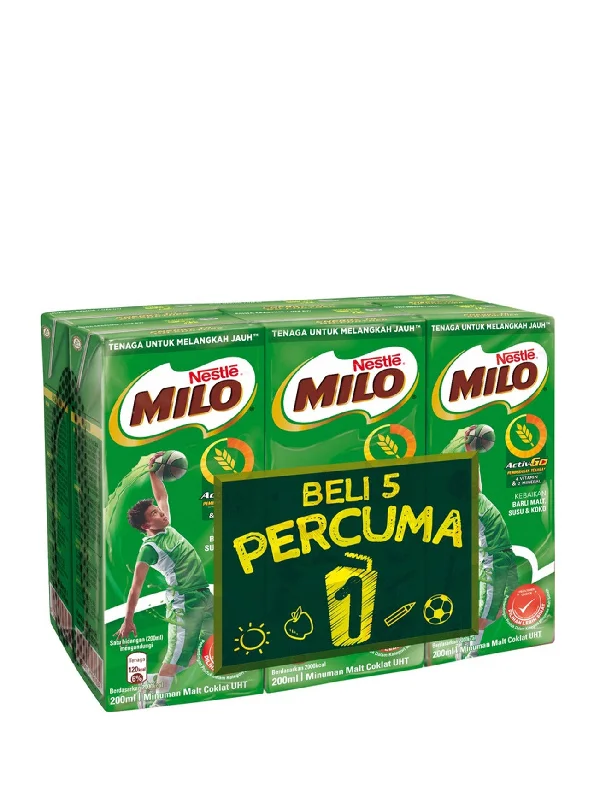 MILO RTD UHT 5+1X200ML