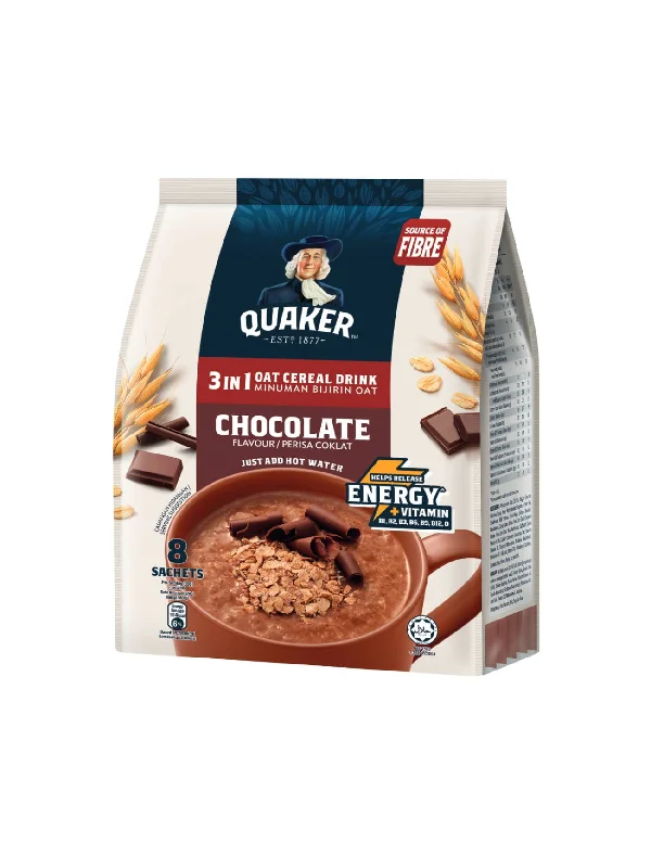 QUAKER 3IN1 CHOCOLATE 15X28GM