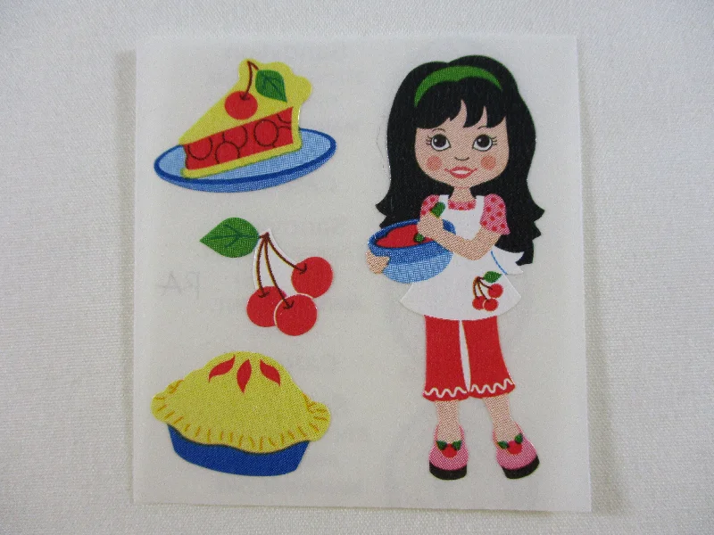 Sandylion Scratch & Sniff Sticker Sheet / Module - Vintage & Collectible - AC - Pies