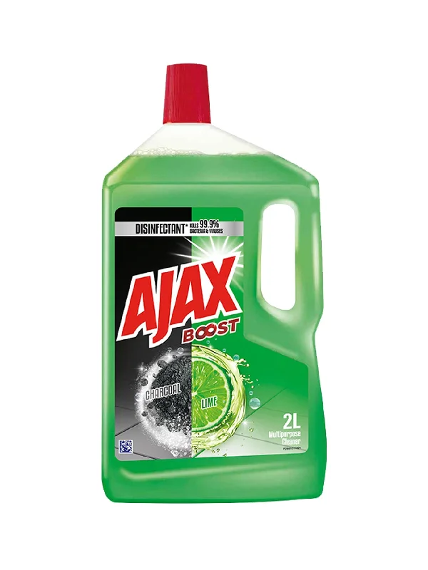 AJAX BOOST MPURPOSE CLEANER CHARCOAL + LIME 2L