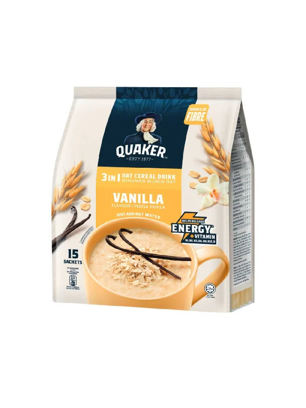 QUAKER 3IN1 VANILLA 15X28GM