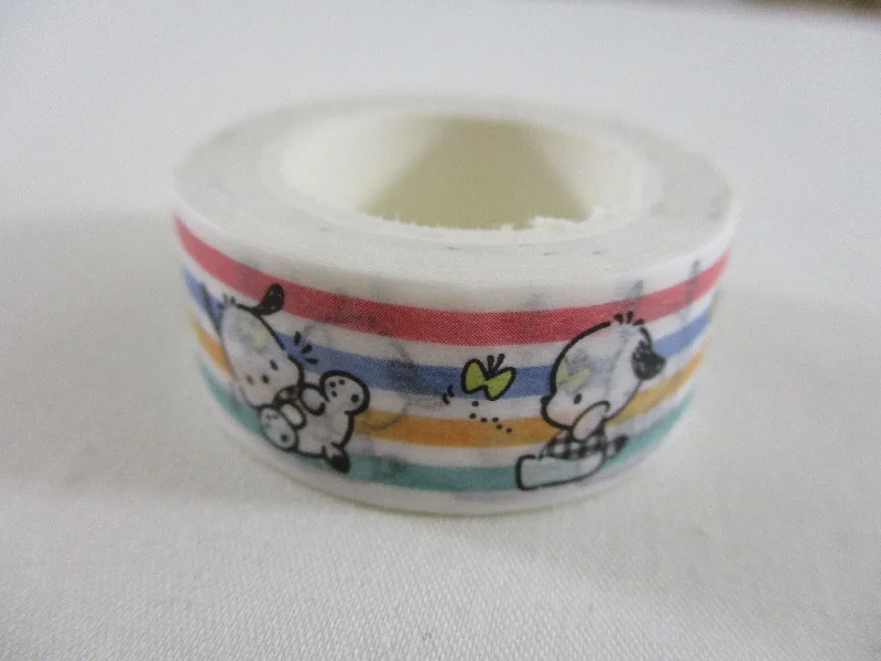 Cute Kawaii Sanrio Pochacco Dog Washi / Masking Deco Tape - B - for Scrapbooking Journal Planner Craft collectible