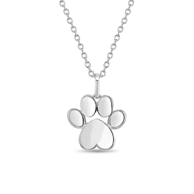 In Season Jewelry : My Best Friends Paw Girls Pendant