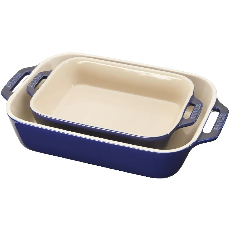 Staub 2-Piece Rectangular Baking Dish Set 40508-628