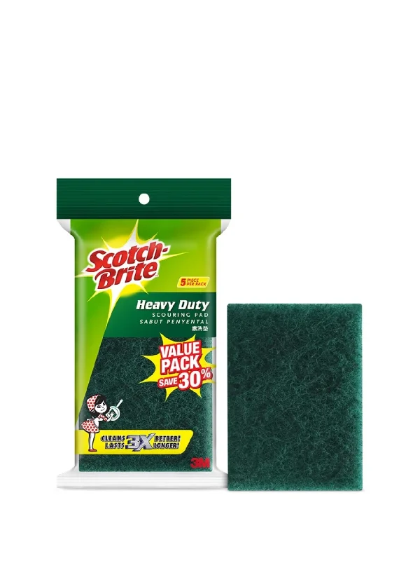 BR0113-J S/B96 HEAVY DUTY SCOURER PAD 5PCS