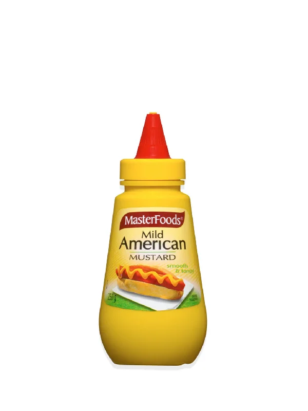 MF MILD AMERICAN MUSTARD SQZY 250GM