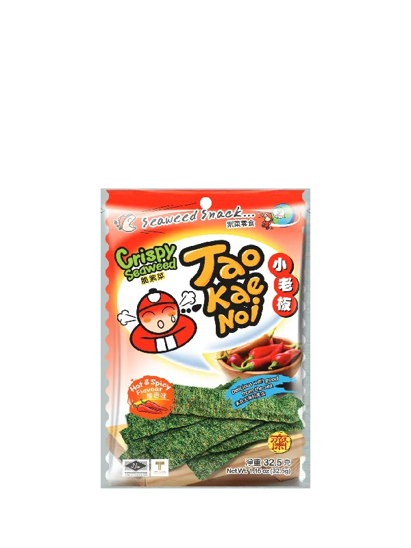 TAO KAE NOI CRISPY SEAWEED HOT&SPICY 32.5GM